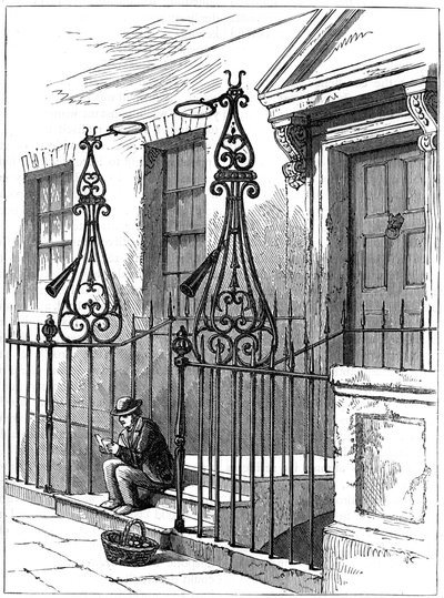 Estintori in Berkeley Square, Londra, 1891 da Unbekannt
