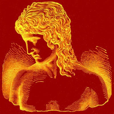 Estremo della divergenza etnica - Tipo più alto - I: Eros di Prassitele, illustrazione da "With the World