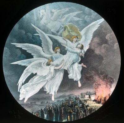 Fedele portato in cielo, c1910 da Unbekannt