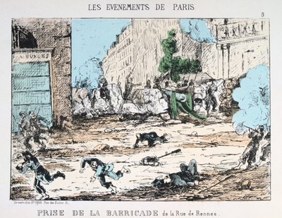 Caduta della Comune di Parigi da Unbekannt