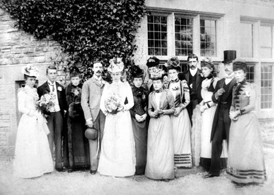 Foto di famiglia, c1882 da Unbekannt