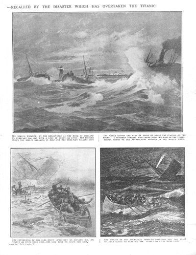 Naufragi famosi di tempi passati: alcuni disastri storici in mare, 20 aprile 1912 da Unbekannt
