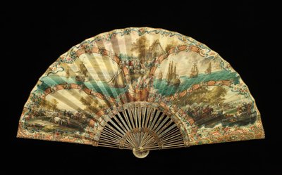 Ventaglio, 1715-25 da Unbekannt