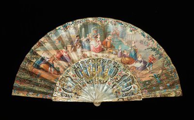 Ventaglio, 1870-90 da Unbekannt