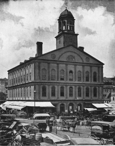 Faneuil Hall, Boston, USA da Unbekannt