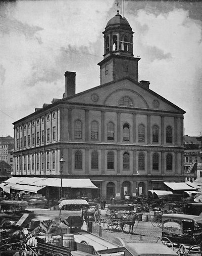 Faneuil Hall, Boston, c1897 da Unbekannt