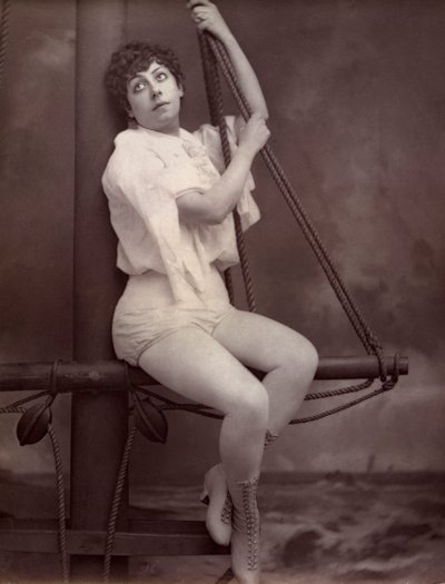 Fannie Leslie, cantante e attrice britannica da Unbekannt