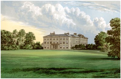 Farnham Lodge, County Cavan, Irlanda, casa di Lord Farnham, c1880 da Unbekannt