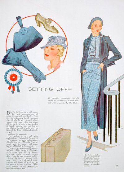 Illustrazione di moda, 1935 da Unbekannt