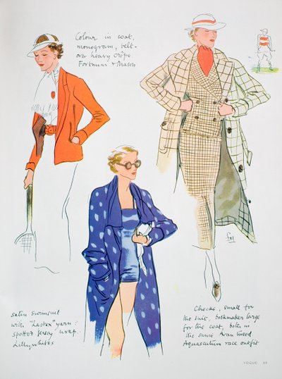 Illustrazione di moda da Unbekannt