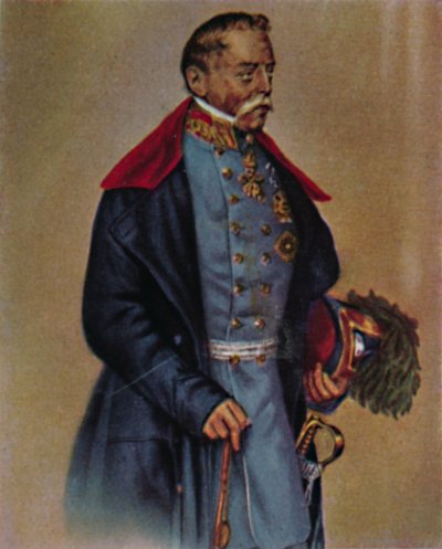 Feldmaresciallo Conte Radetzky 1766-1858 - Dipinto di Kriehuber da Unbekannt
