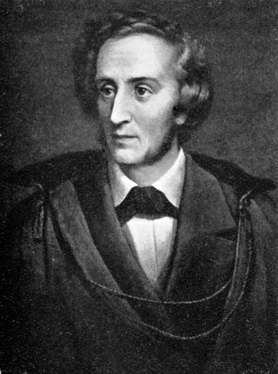 Felix Mendelssohn, 1809-1847, compositore tedesco, 1909 da Unbekannt
