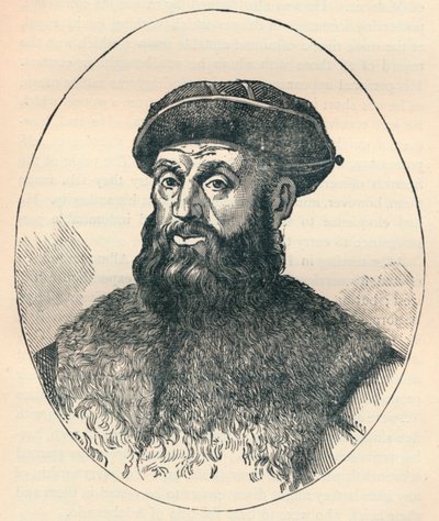 Ferdinando Magellano c1480-1521, esploratore portoghese, 1904 da Unbekannt