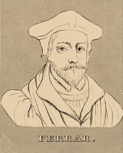 Ferrar, morto nel 1555, 1830 da Unbekannt