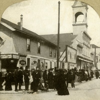 Sbarco del traghetto da Oakland, 1906 da Unbekannt