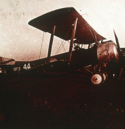 Aereo da combattimento in decollo, c1914-c1918 da Unbekannt