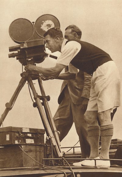 Regista - Realizzazione di un film in uno dei suoi campi annuali per ragazzi, 1927 1937 da Unbekannt
