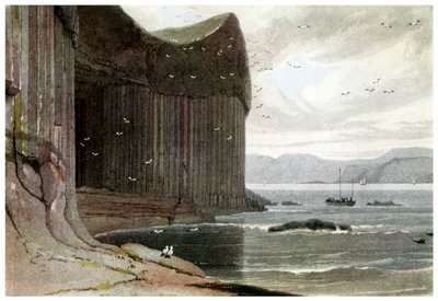 Grotta di Fingal, Staffa, Ebridi Esterne, Scozia. 1814 1956 da Unbekannt