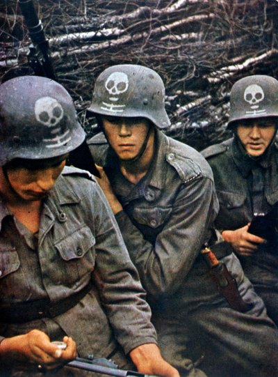 Soldati finlandesi di un reggimento di fanteria, 1943 da Unbekannt