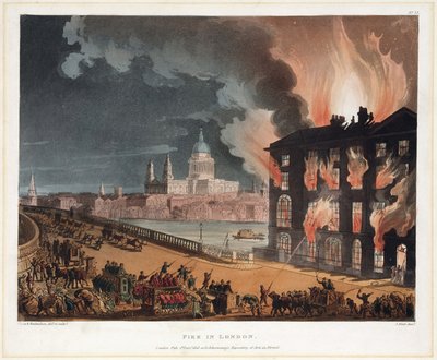 Incendio a Londra da Unbekannt