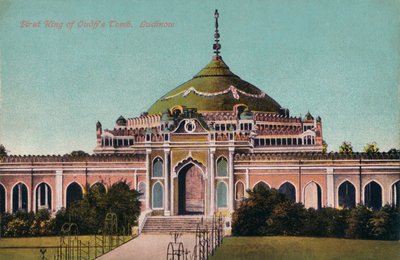 Tomba del primo re di Oudh. Lucknow, c1900 da Unbekannt