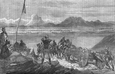 Prima vista di Candahar, c1880 da Unbekannt