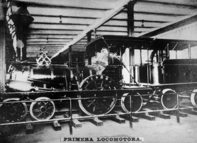 Prima locomotiva, Cuba, XIX secolo da Unbekannt