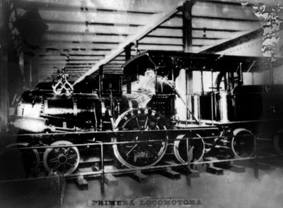 Prima locomotiva, anni 1830, anni 1920 da Unbekannt