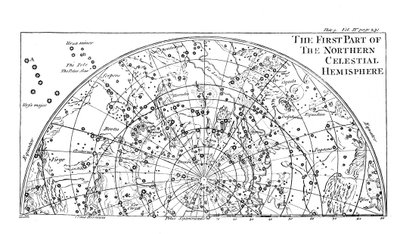 Prima parte della mappa stellare dell