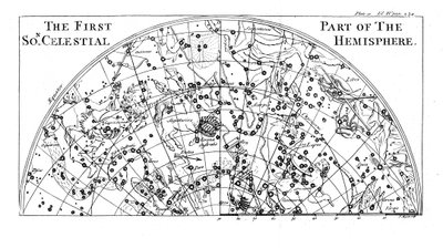 Prima parte della mappa stellare dell