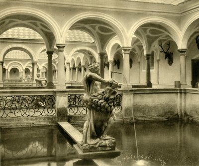 Sculture del Serbatoio di Pesci, Abbazia di Kremsmünster, Alta Austria, c1935 da Unbekannt