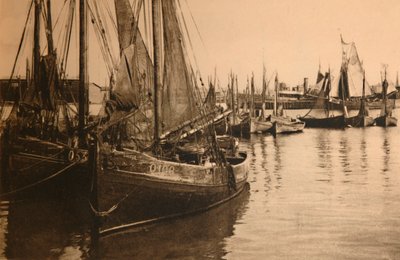 Barche da pesca, c1928 da Unbekannt