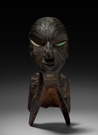 Prua di una canoa da pesca, 1800 da Unbekannt