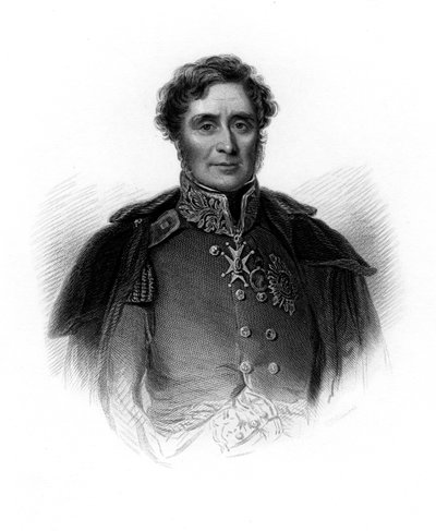 Fitzroy James Henry Somerset, 1° Barone Raglan, soldato inglese, c1860 da Unbekannt