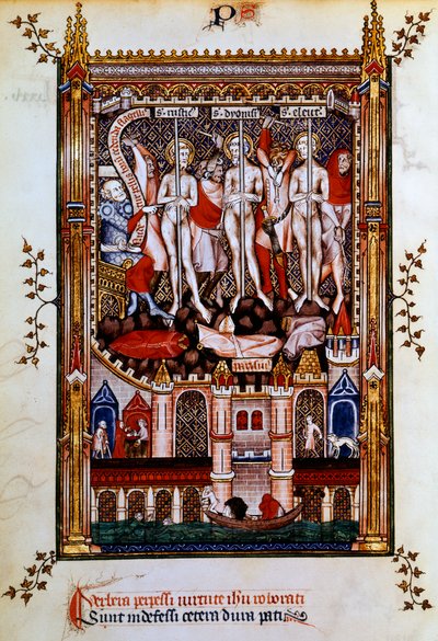 Flagellazione di San Dionigi, San Rustico e Sant