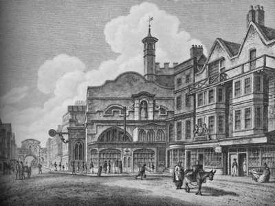 Fleet Street nel XVIII secolo, 1907 da Unbekannt