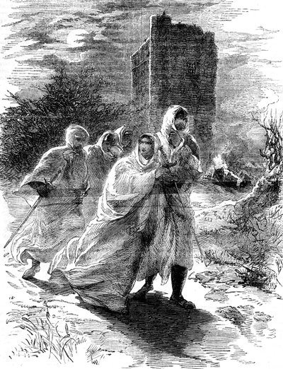 Fuga di Matilde da Oxford, 1142 da Unbekannt