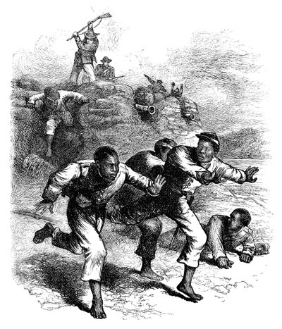 Fuga dei soldati neri dell