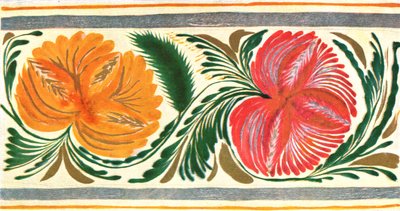 Disegno floreale, Ucraina, 1925, 1928 da Unbekannt