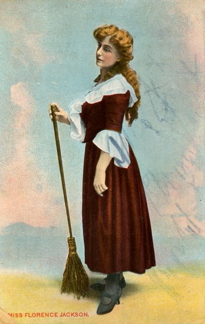 Florence Jackson, attrice britannica, c1908 da Unbekannt
