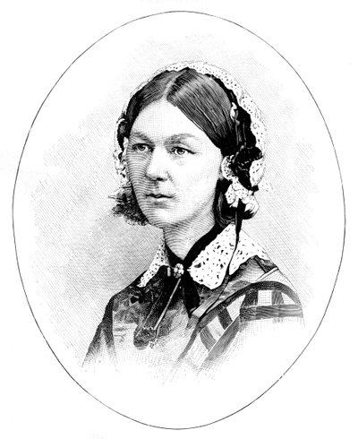 Florence Nightingale 1820-1910, infermiera britannica da Unbekannt