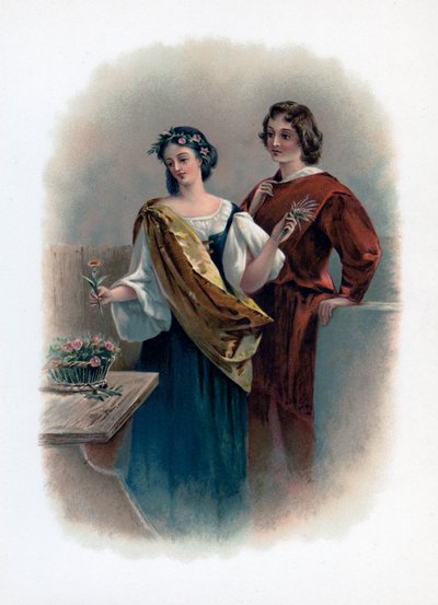 Florizel e Perdita da Unbekannt