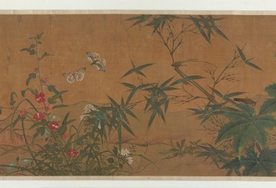 Fiori, uccelli e insetti, XV secolo da Unbekannt