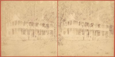 Casa del Flume, Montagne di Santa Cruz, 1860s da Unbekannt