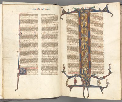 Fol. iii v, Iniziale foliata, c. 1275-1300 da Unbekannt