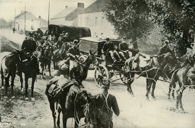 Cibo per i difensori di Liegi, 1919 da Unbekannt