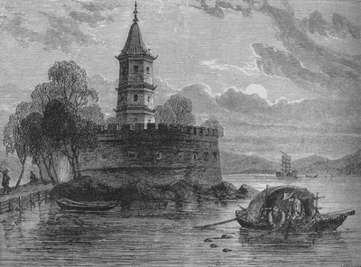 Forte sul fiume Peiho, c1880 da Unbekannt