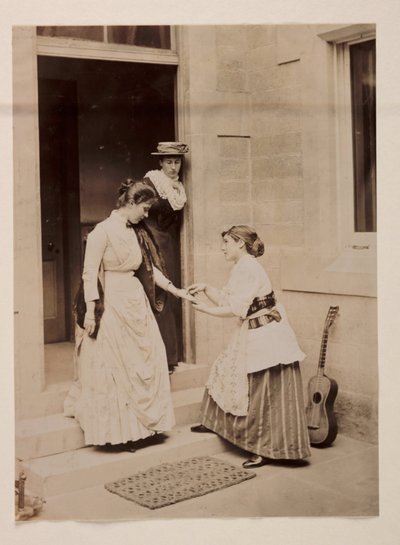 Indovina, circa 1895 da Unbekannt