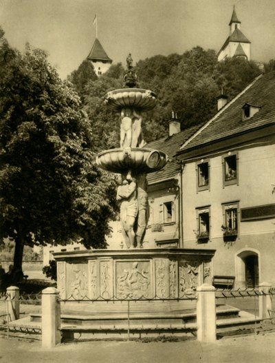 Fontana, Friesach, Austria, c1935 da Unbekannt