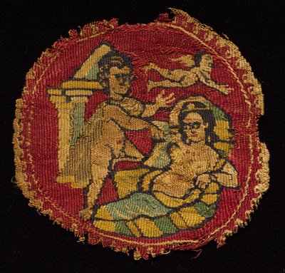 Quattro segmenti da una tunica, 650 - 750 da Unbekannt